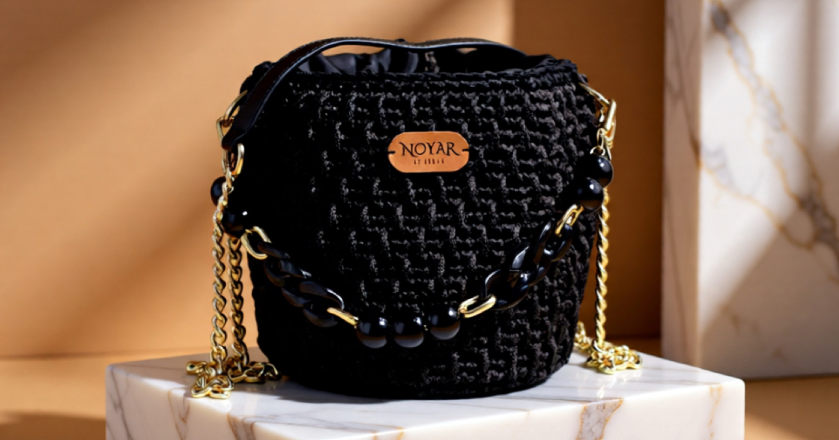 NOYAR handmade crochet bags editorial hero